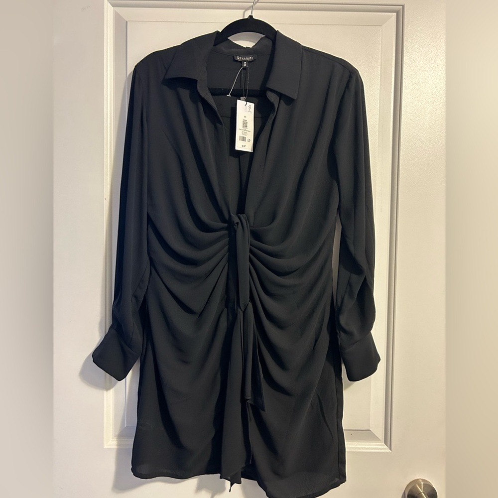 Dynamite shirt dress, Sz M, new with tags